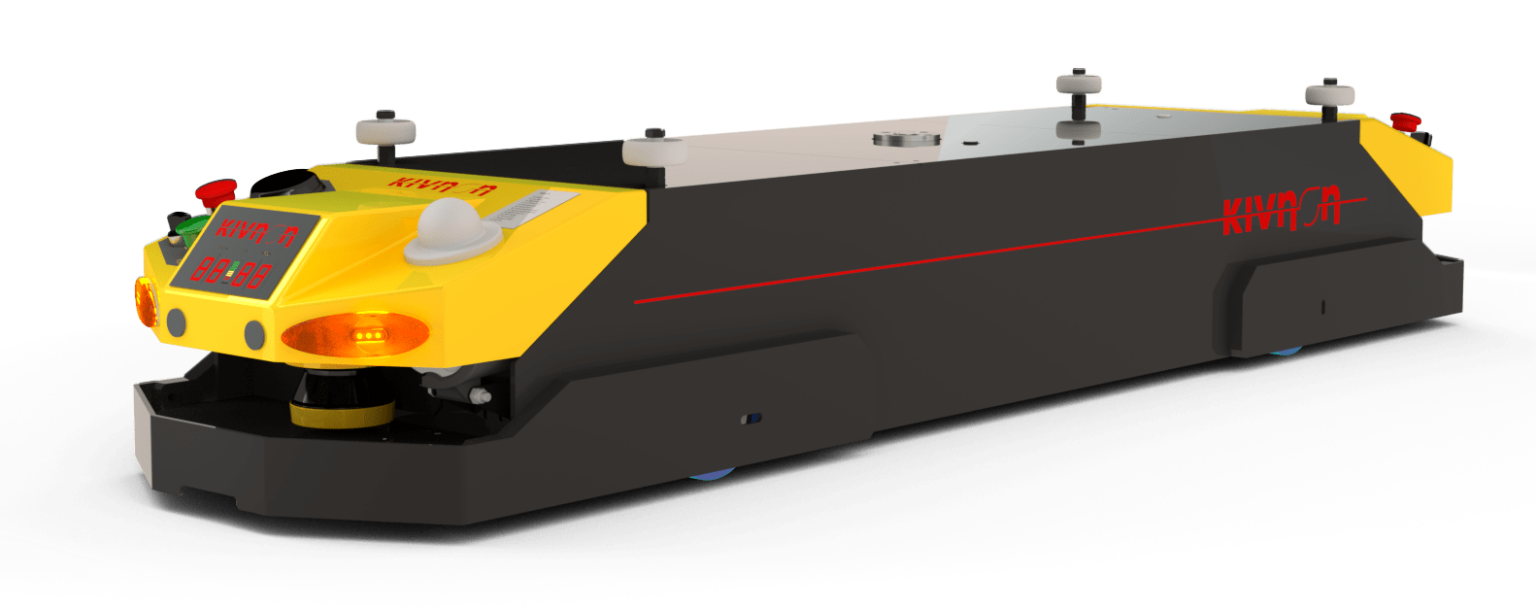 AGV ratón bidireccional para transportar carros