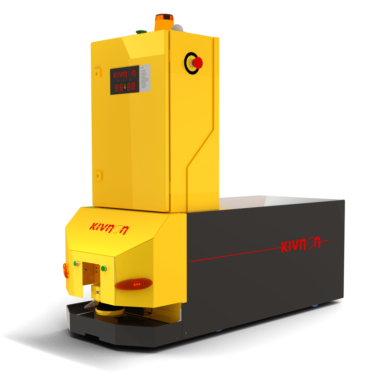 AGV-Zugmaschine zum Ziehen von Lasten von bis zu 2.000 kg